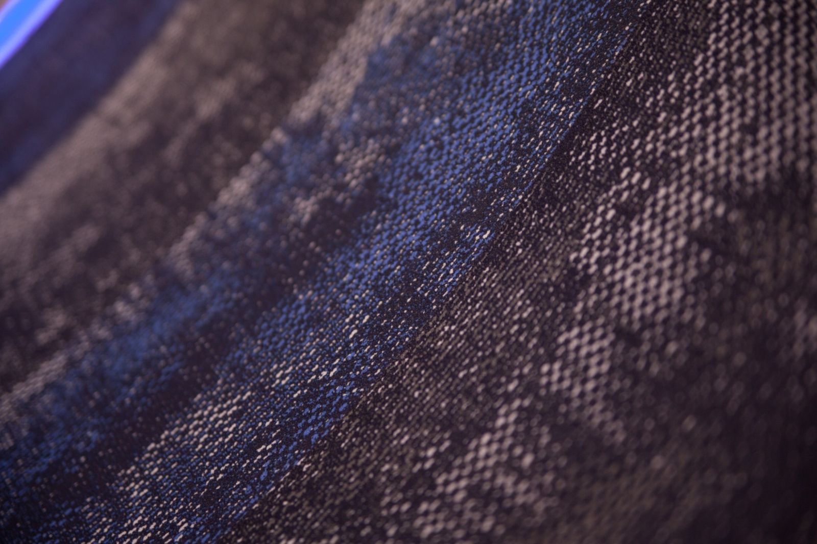 Close-up of premium woven textile